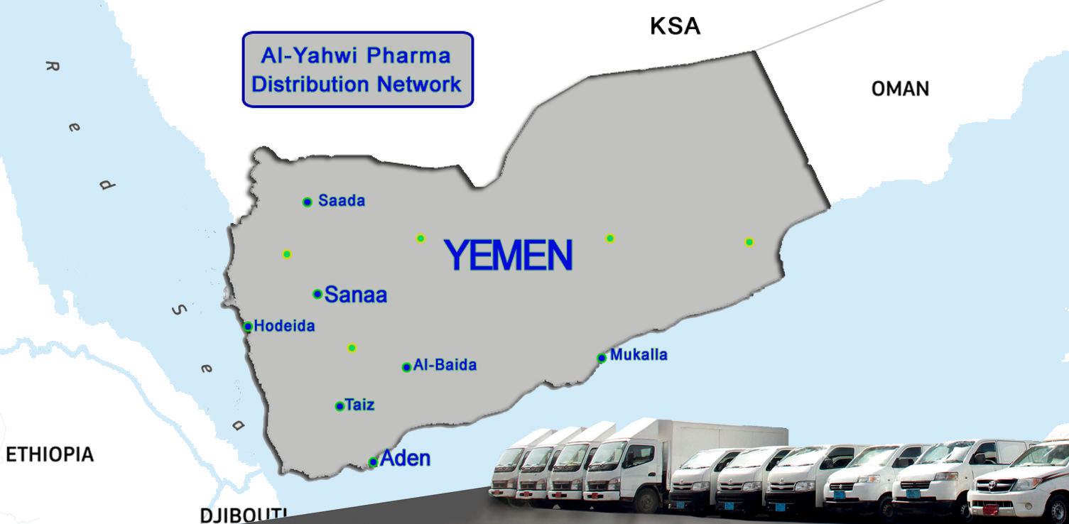 Al-Yahawi Pharma Network, Yemen